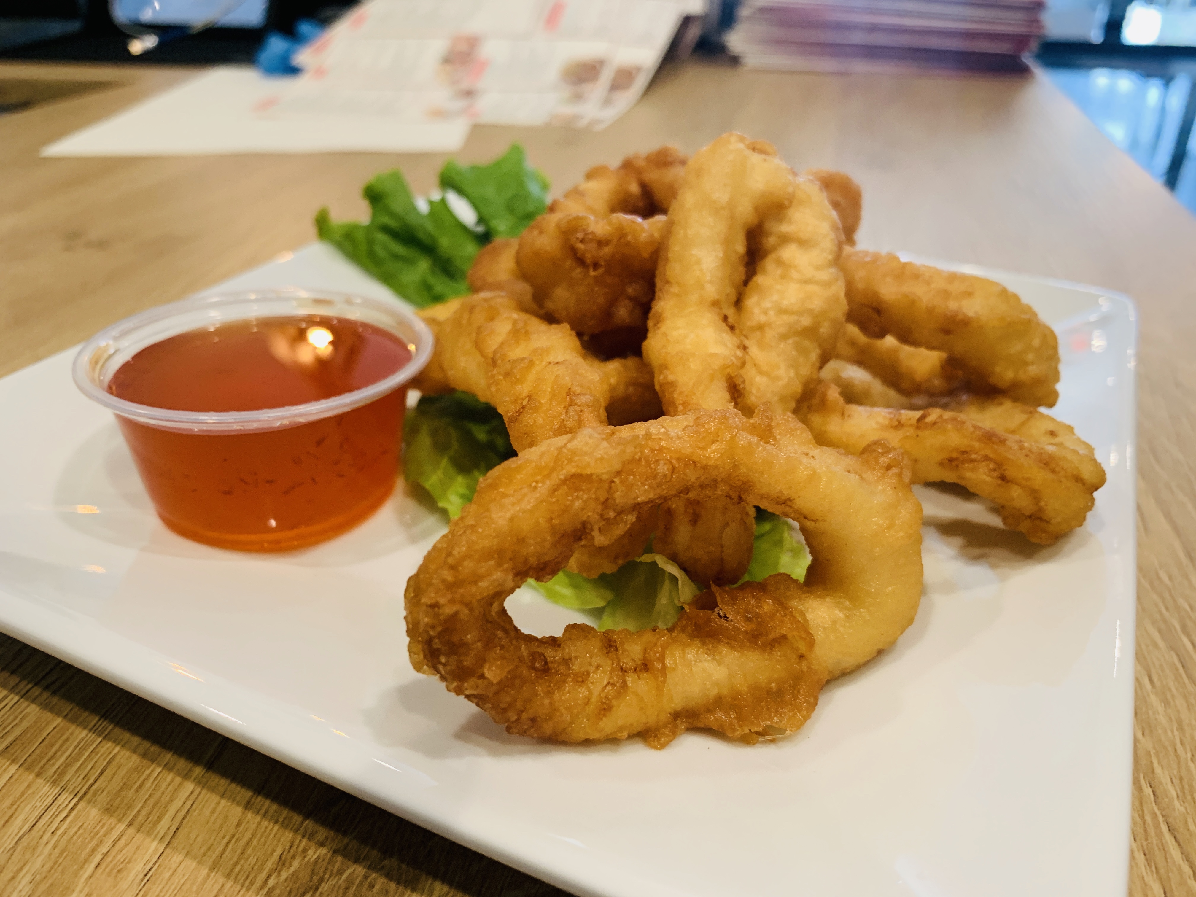 Order Fried Calamari  food online from Shine Thai Cuisine store, Daly City on bringmethat.com