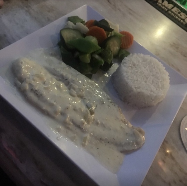Order Sauteed Filet of Fish food online from Tropix Bar & Lounge store, Rego Park on bringmethat.com