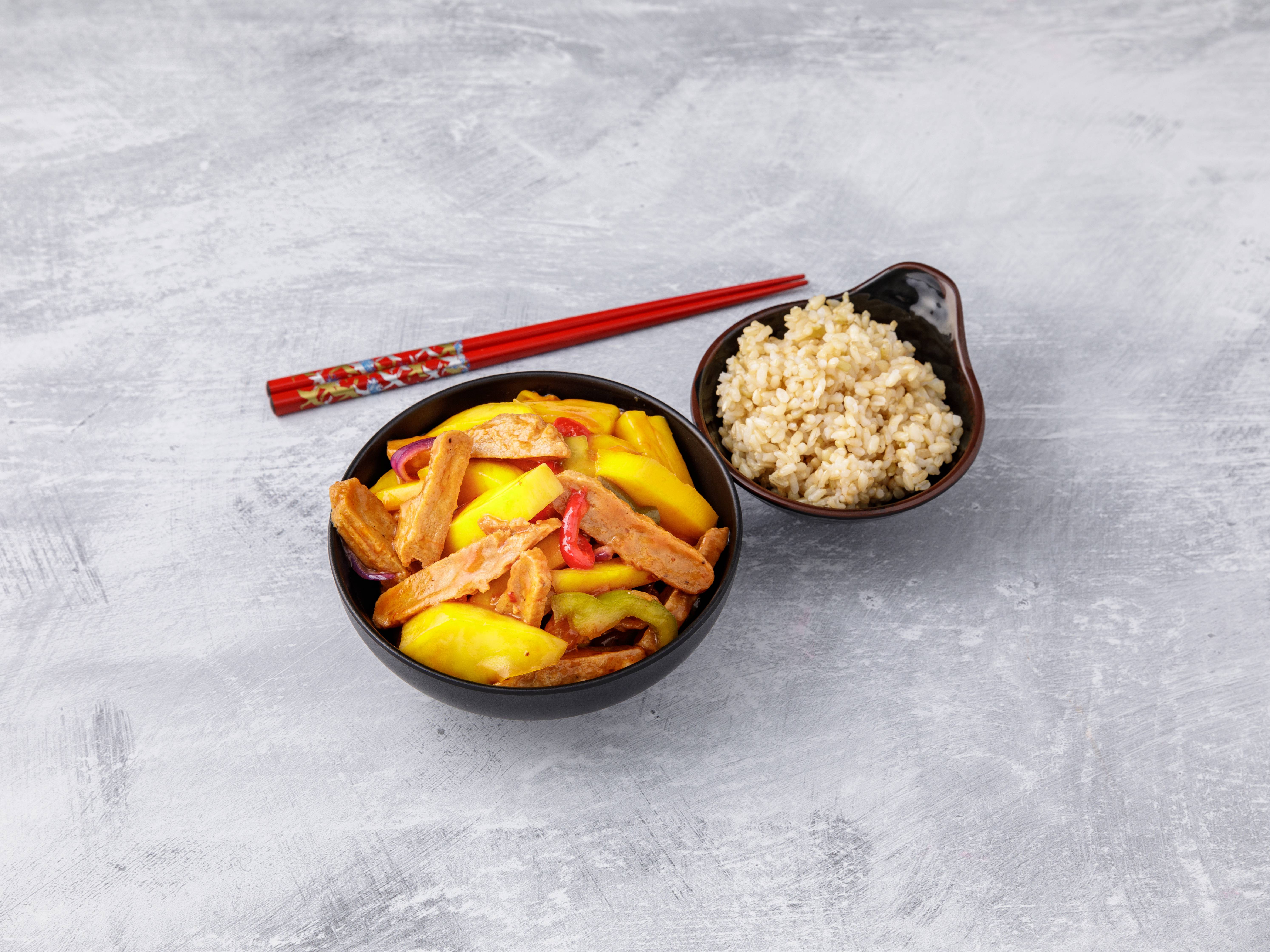 Order Mango Soy Protein food online from Zen Vegetarian Inc store, Brooklyn on bringmethat.com