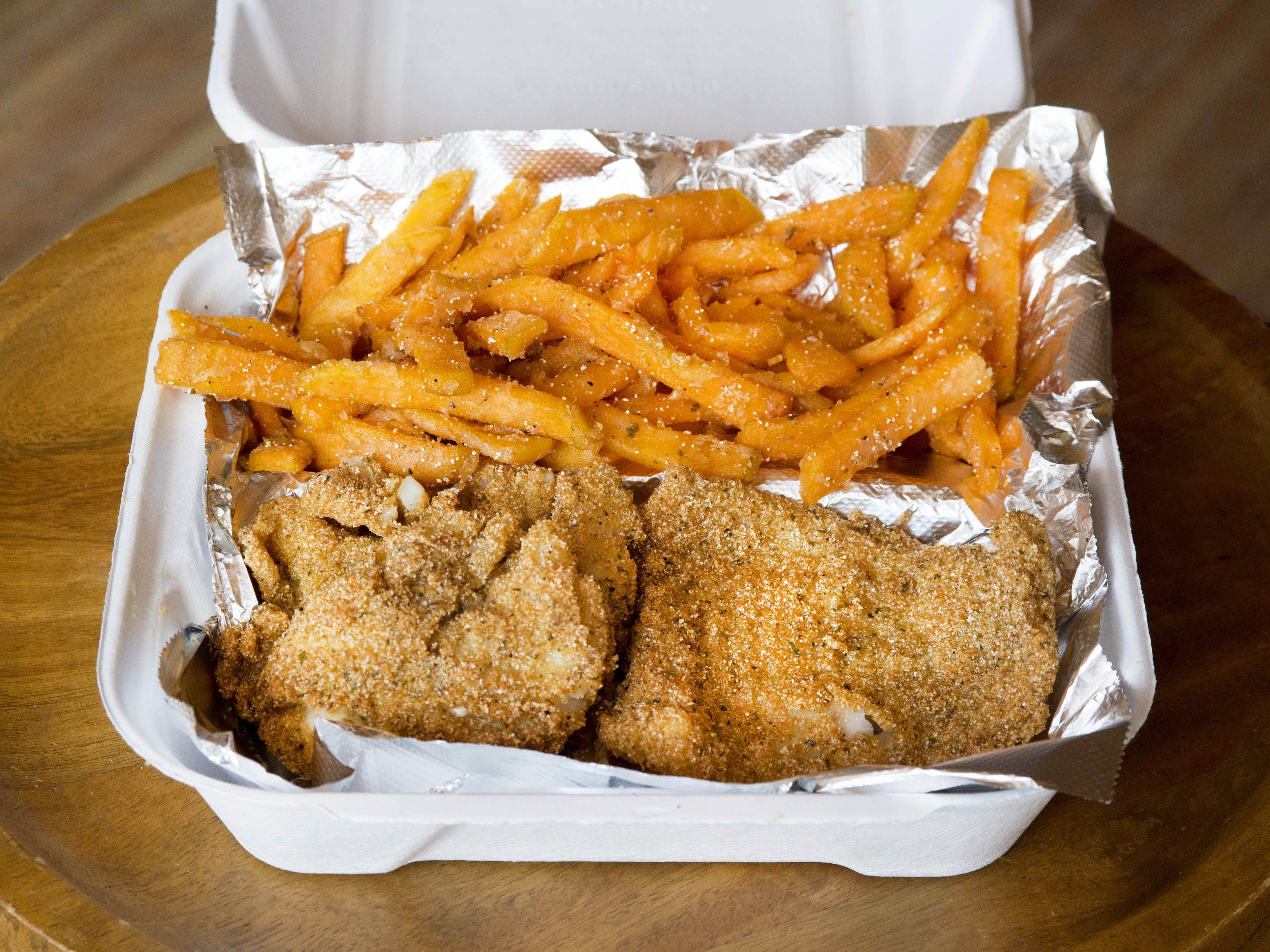 Order Haddock Dinner food online from Flavors Hand pk Ice Cream Shop store, Albany on bringmethat.com