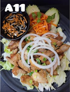 Order A11. Grilled Chicken Salad food online from Boling Pho store, Escondido on bringmethat.com