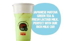 Order Matcha Milk Cap food online from Kung Fu Tea store, Boyds on bringmethat.com