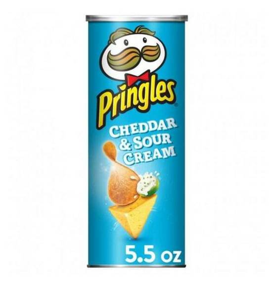 Order Pringles - Cheddar & Sour Cream food online from IV Deli Mart store, Goleta on bringmethat.com