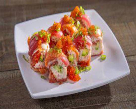 Order Candy Cane Roll food online from Hikari Sushi store, Los Angeles on bringmethat.com