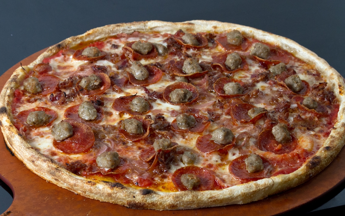 Order Meat Lovers food online from Sampa Pizza store, Lomita on bringmethat.com
