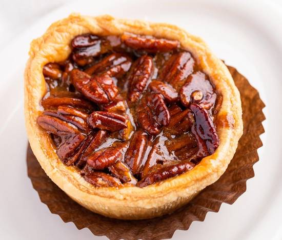 Order Old-Fashioned Pecan Pie (individual) food online from Urth Caffe store, Laguna Beach on bringmethat.com