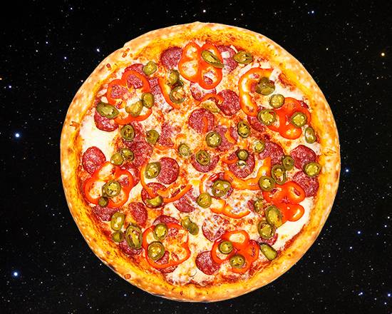 Order Big Bang Pepperoni Jalapeno Pizza food online from Mothership Pizza store, San Diego on bringmethat.com