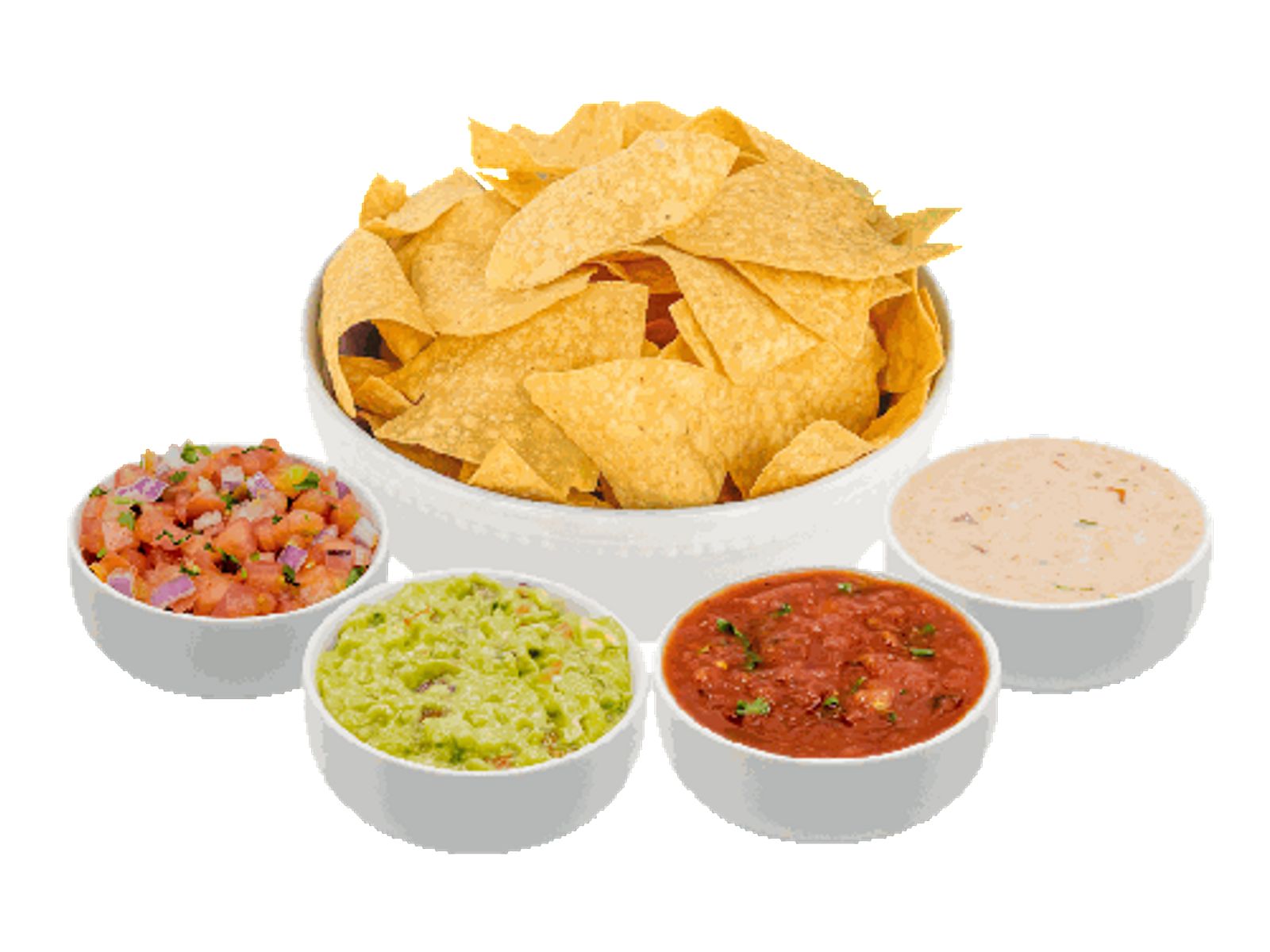 Order The Chips Spread food online from Salsa Fresca Mexican Grill store, Lagrangeville on bringmethat.com