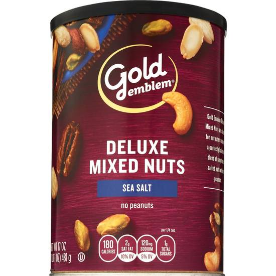 Order Gold Emblem Deluxe Mixed Nuts No Peanuts food online from Cvs store, MONTEZUMA on bringmethat.com