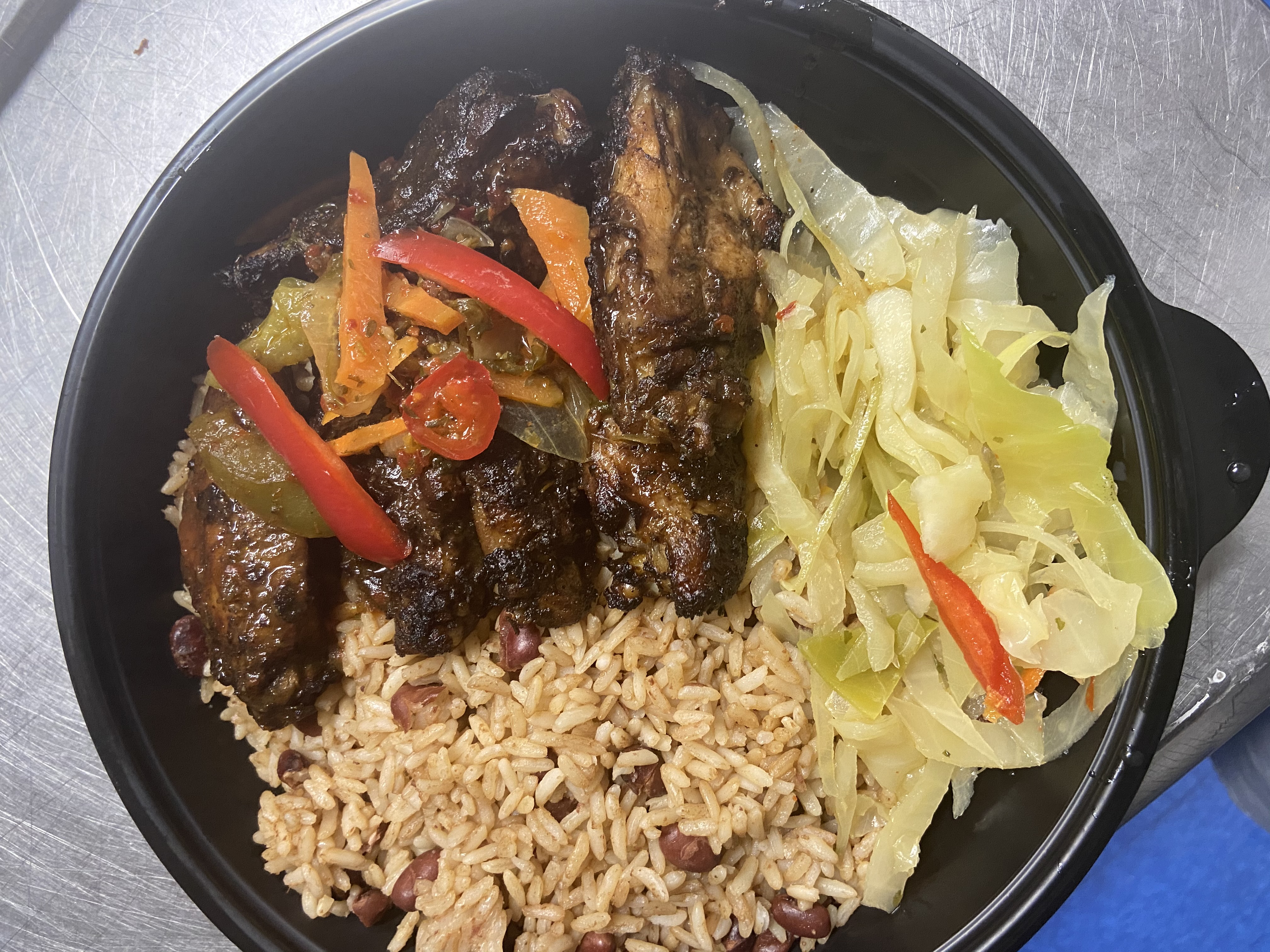 Order Jerk wings dinner food online from Taste of the Caribbean store, Capitol Heights on bringmethat.com
