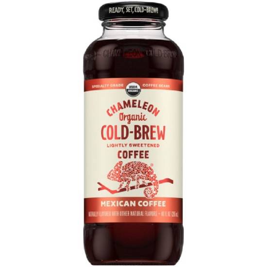 Order Chameleon Cold Brew: Mexican Coffee food online from Lemonade store, Santa Monica on bringmethat.com