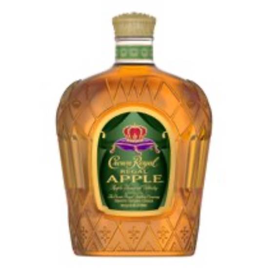Order Crown Royal Apple 750 ml. food online from Round Up Liquor & Grocery store, Wildomar on bringmethat.com