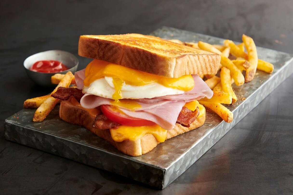 Order Loaded Grilled Cheese food online from Champps store, Lansing on bringmethat.com