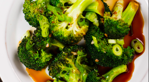 Order Stir Fried Broccoli food online from Hai Sing Chinese Restaurant store, Yonkers on bringmethat.com