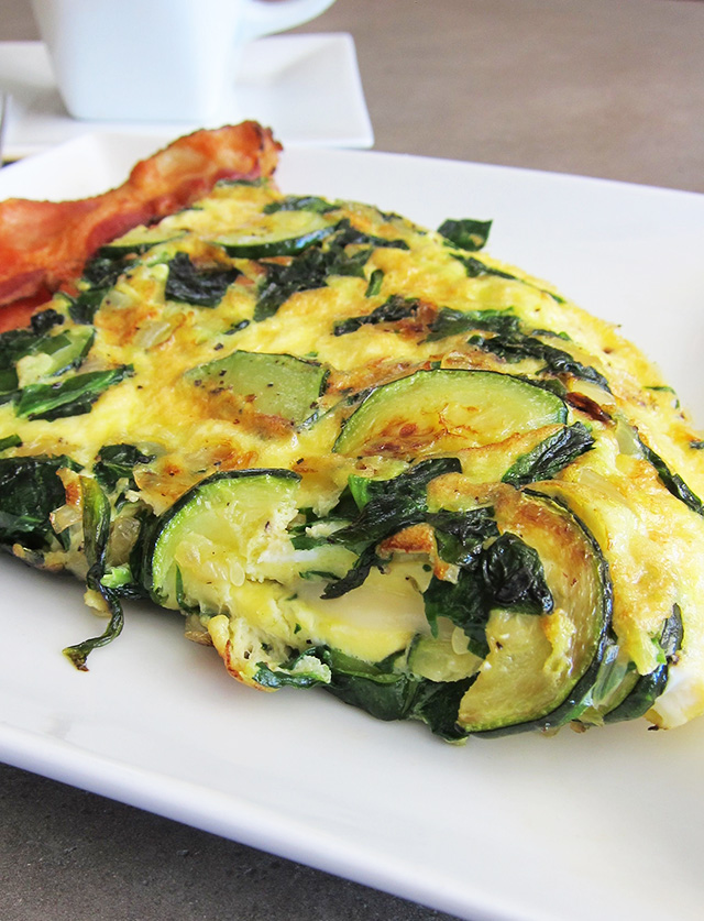 Order Vegetarian Omelette food online from Neal Coffee Shop store, San Mateo on bringmethat.com