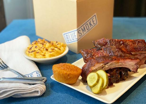 Order Half Rack Memphis Baby Back Ribs Meal food online from Blue Smoke store, New York on bringmethat.com
