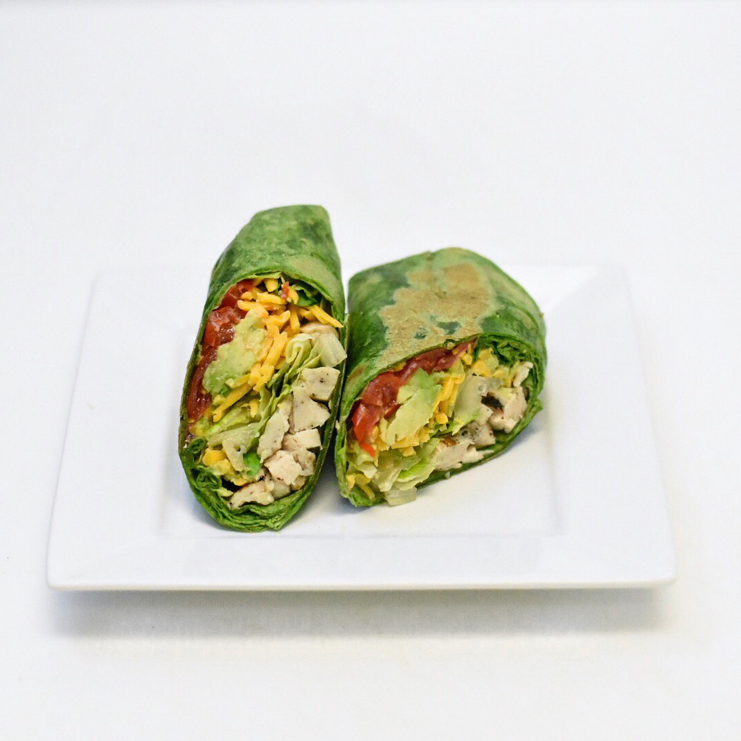 Order Cilantro Chicken Wrap food online from Beyond Juicery And Eatery store, Detroit on bringmethat.com
