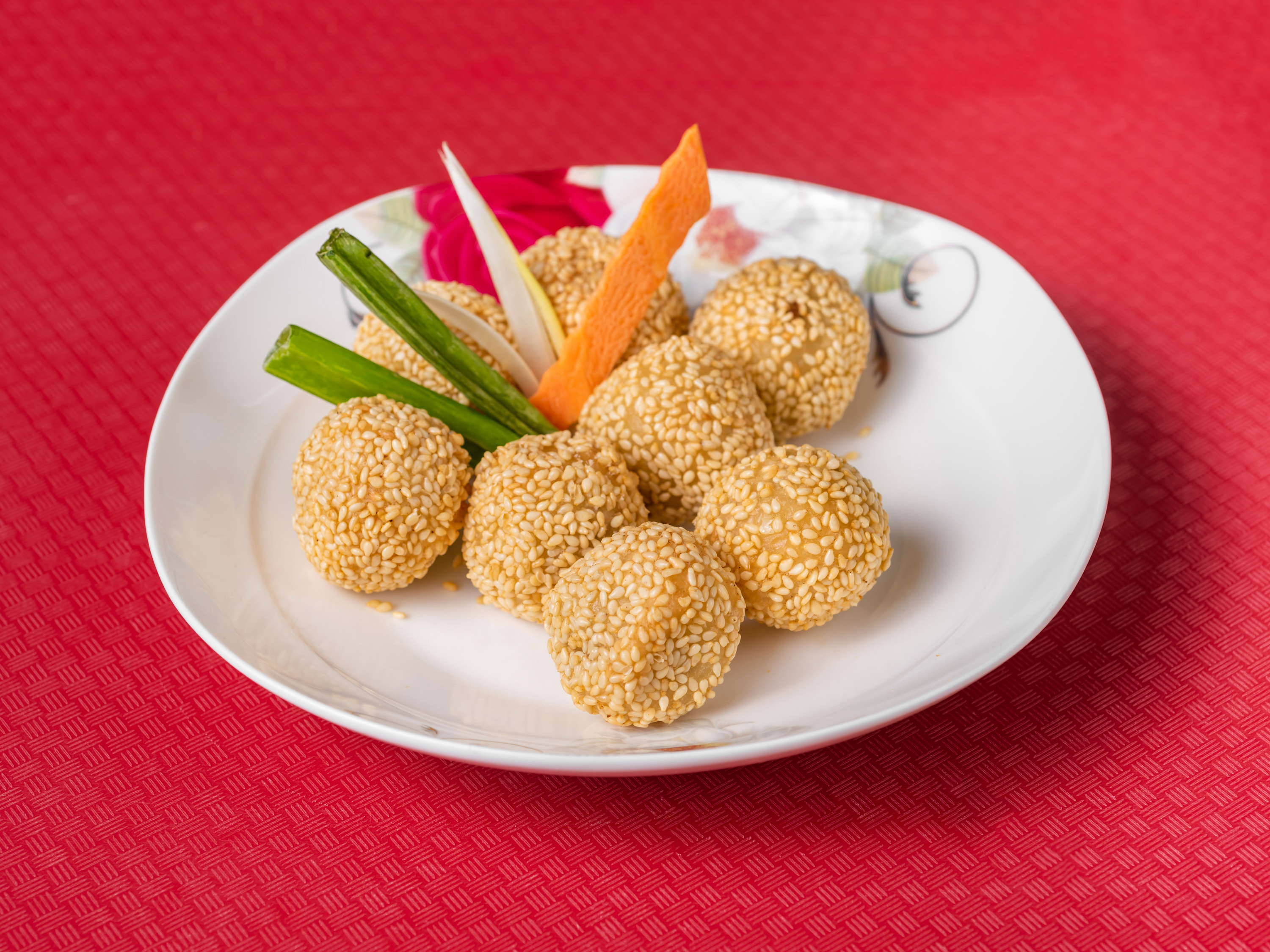 Order A7. Red Bean Ball and Sesame Seed food online from Dynasty Chinese Food Delivery-take Out store, Lafayette on bringmethat.com
