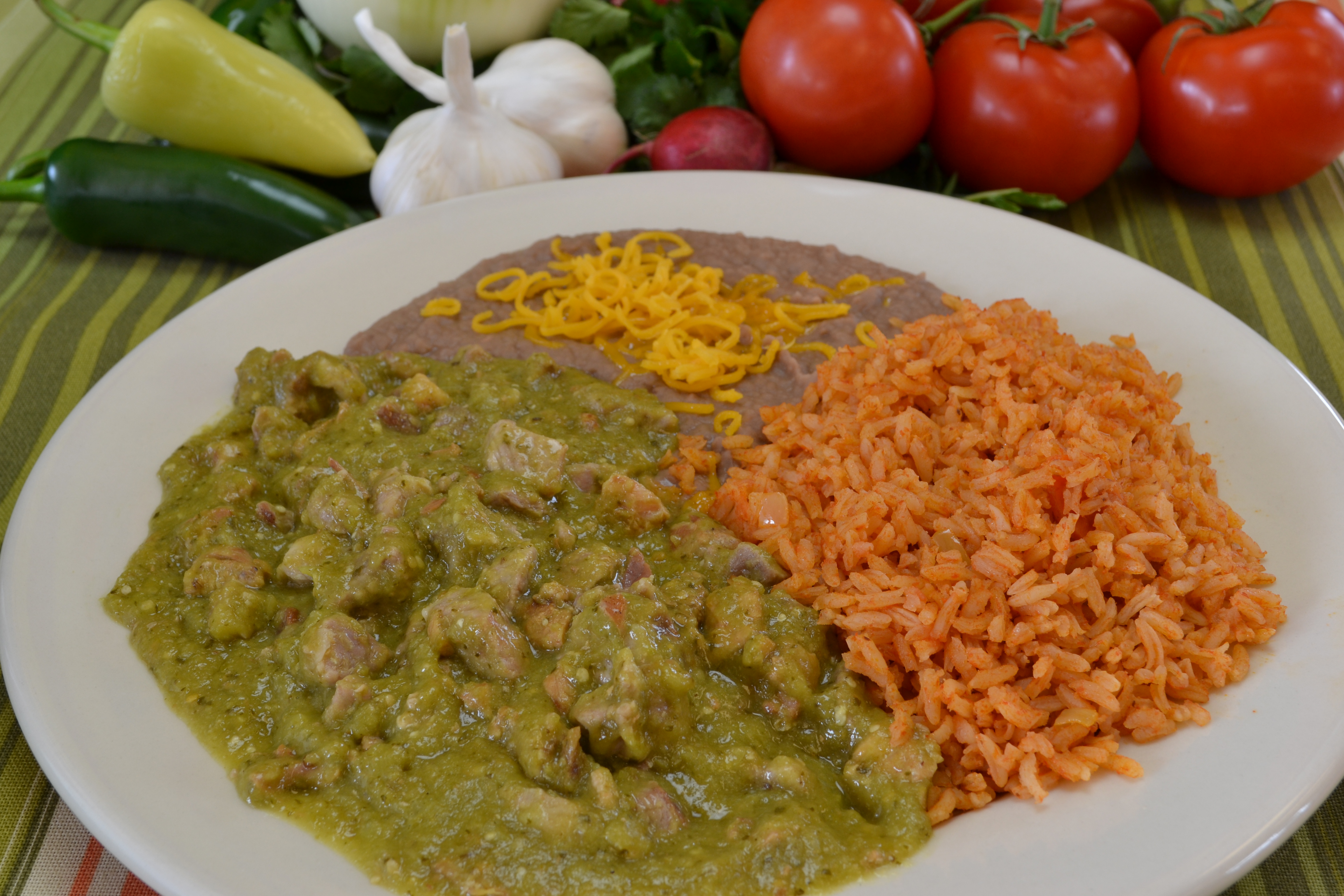 Order 12. Green Chile food online from Riliberto Fresh Mexican Food store, Flagstaff on bringmethat.com