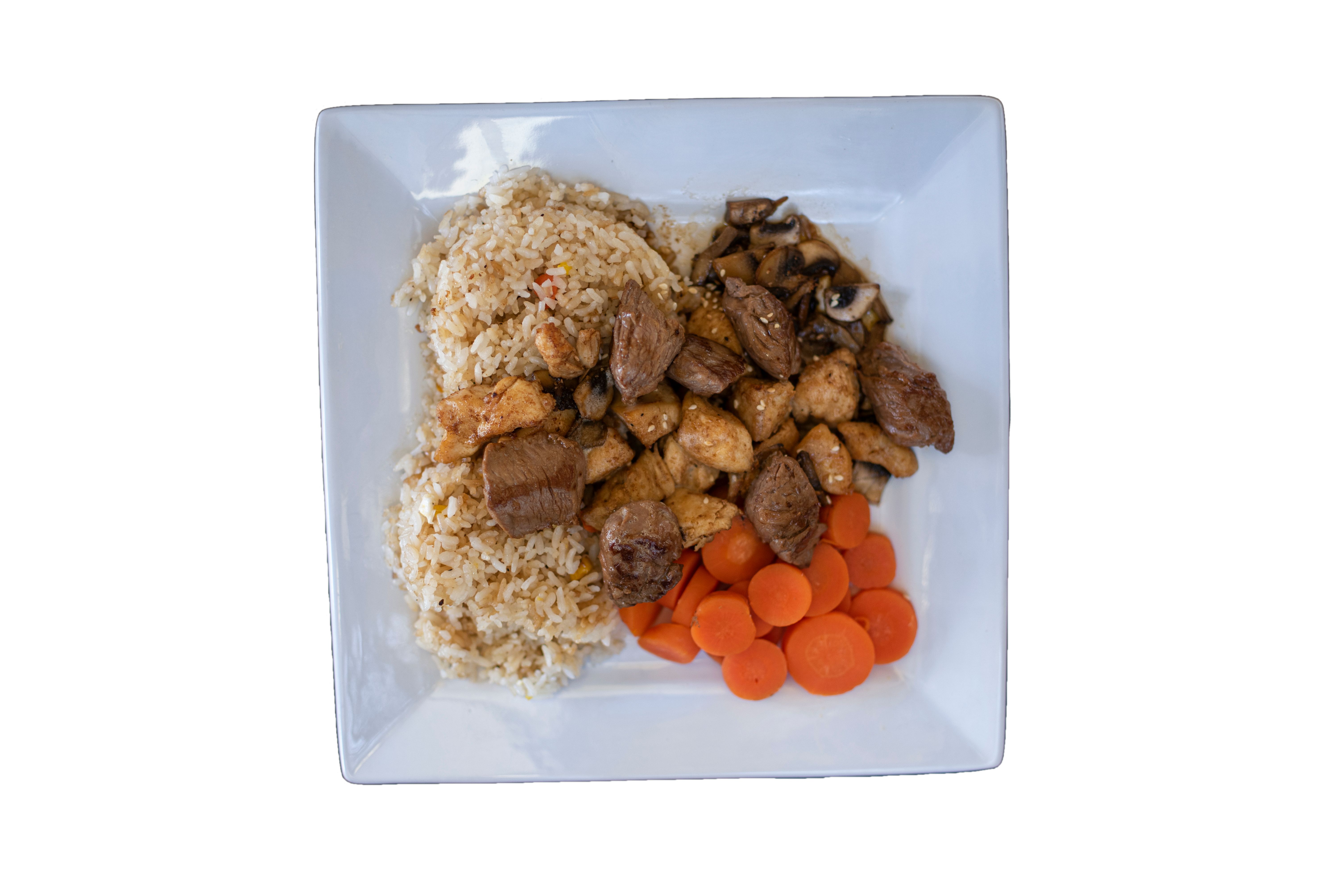 Order Steak and Chicken - Combination food online from Osaka Express Japanese Cuisine store, Anderson on bringmethat.com