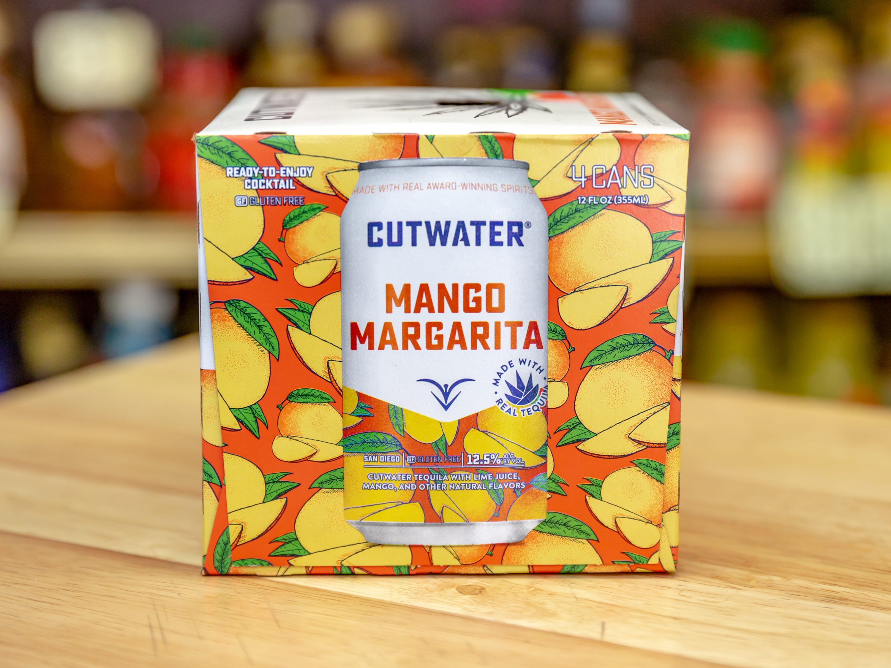 Order 4-pack Cutwater MANGO MARGARITA food online from Drizly Eddies Liquor store, Long Beach on bringmethat.com