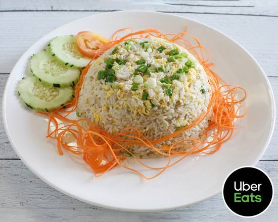 Order #92 Crab Meat Fried Rice food online from Asiannights Lao-Thai Cuisine store, Haltom City on bringmethat.com