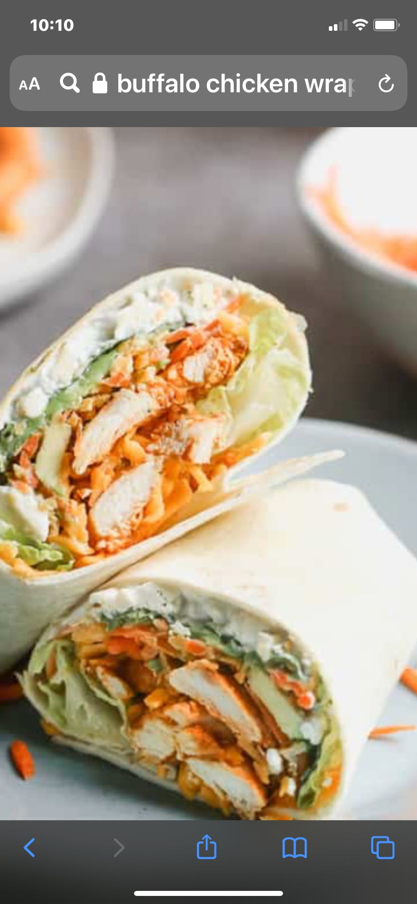 Order Buffalo Chicken Wrap - Wrap food online from Il Forno store, Branchburg on bringmethat.com