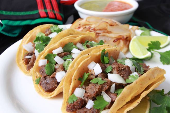 Order Tacos food online from La Hechizera Tortas store, Dallas on bringmethat.com