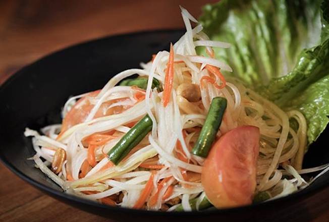 Order Papaya Salad Thai Style food online from Secret Of Siam store, Las Vegas on bringmethat.com