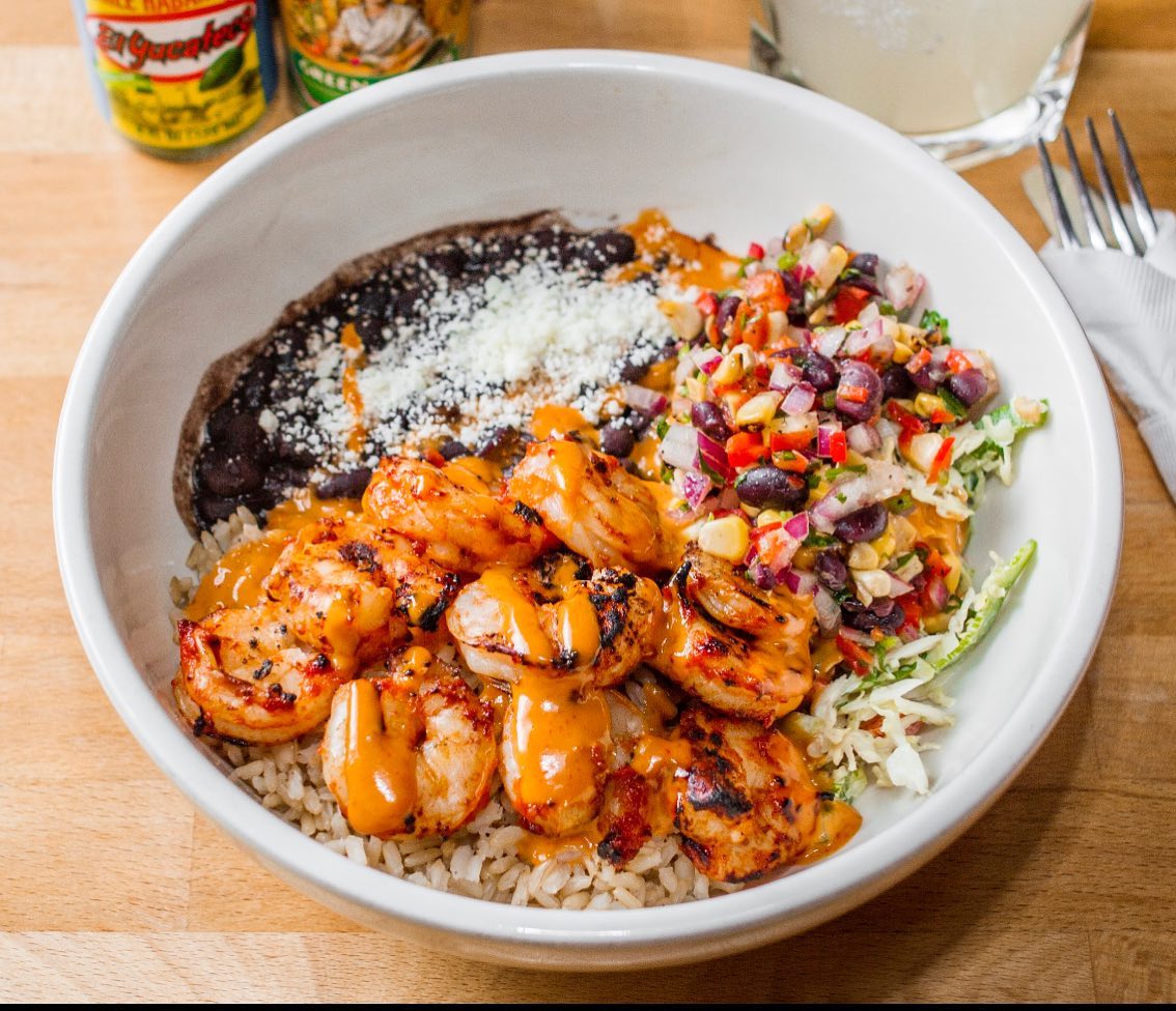 Order Shrimp Bowl food online from Calexico store, Detroit on bringmethat.com