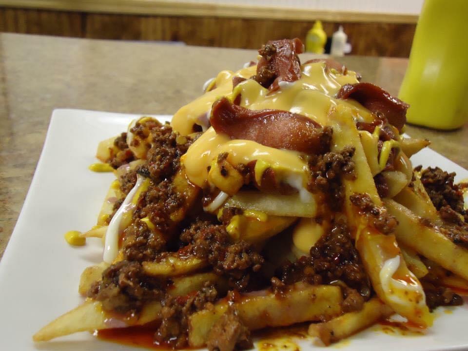 Order Salchipapas large with Chili and Cheese food online from Chili Dog Restaurant store, New Rochelle on bringmethat.com
