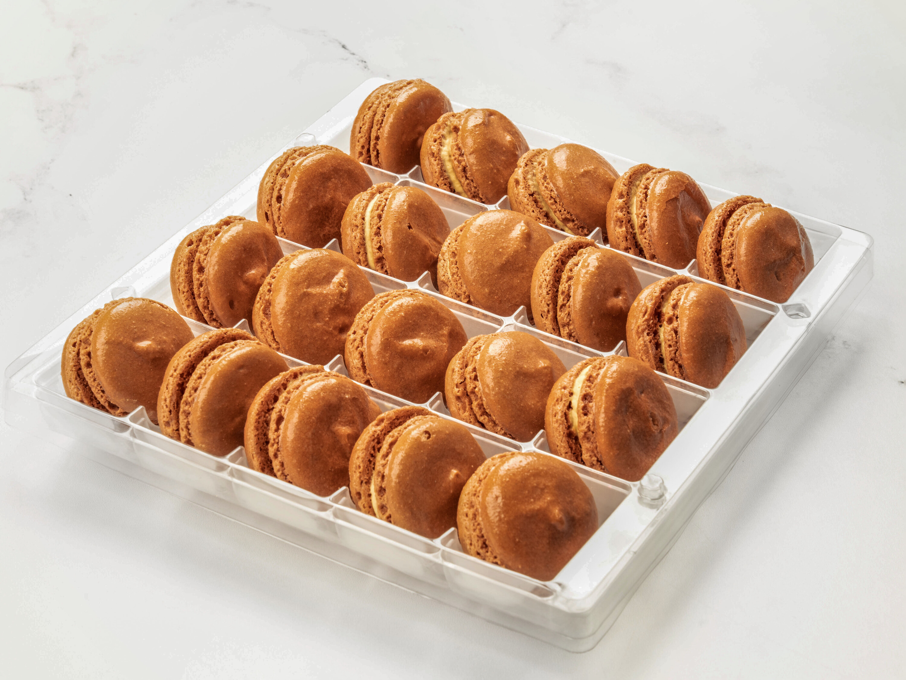Order caramel  food online from Le Macaron store, Windham on bringmethat.com