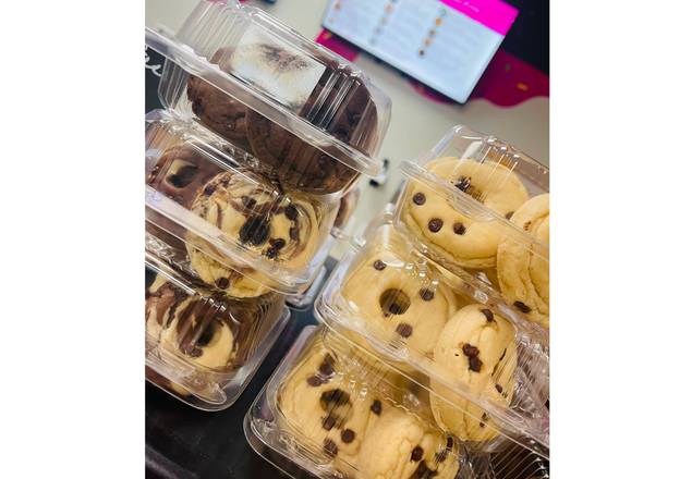 Order Box of minis (4ct) food online from Fit Donut store, Meridian on bringmethat.com