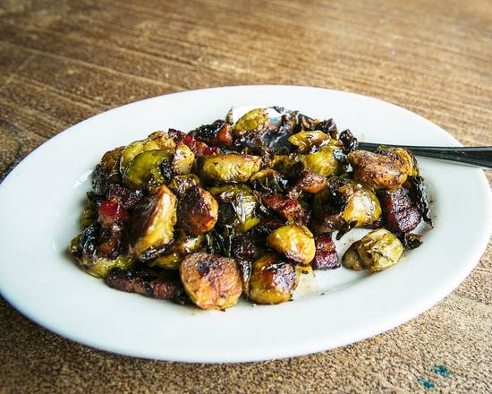 Order Roasted Brussel Sprouts w/ Pancetta food online from Zinqué store, Newport Beach on bringmethat.com