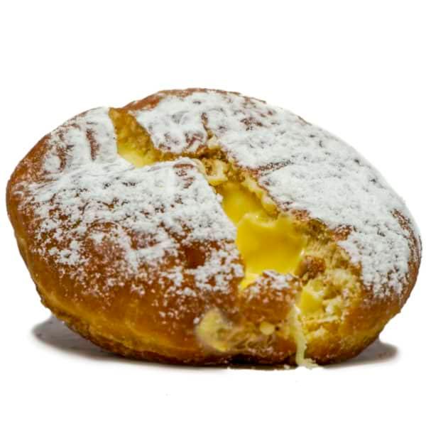 Order Cream Filled Donut food online from Supreme Bakery store, West Orange on bringmethat.com
