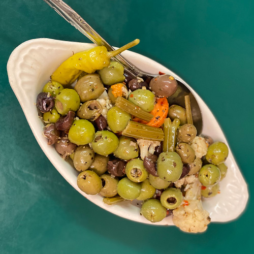 Order Mediterranean Olives food online from Mama Cozza's store, Anaheim on bringmethat.com