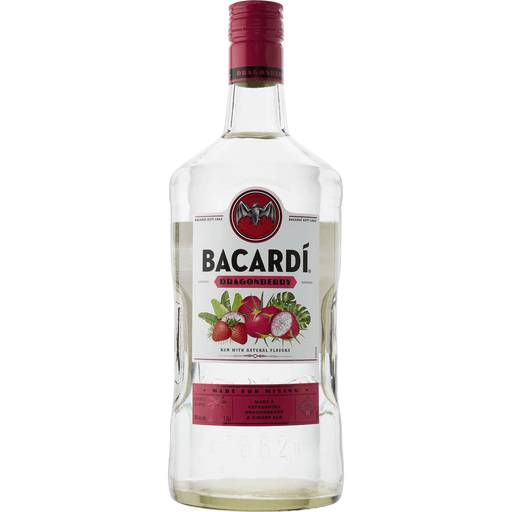Order Barcardi Dragon Berry Rum 1.75L (1.75 LTR) 89084 food online from Bevmo! store, Costa Mesa on bringmethat.com