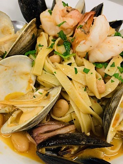 Order Seafood Pasta food online from Casa Italiana store, Richmond on bringmethat.com