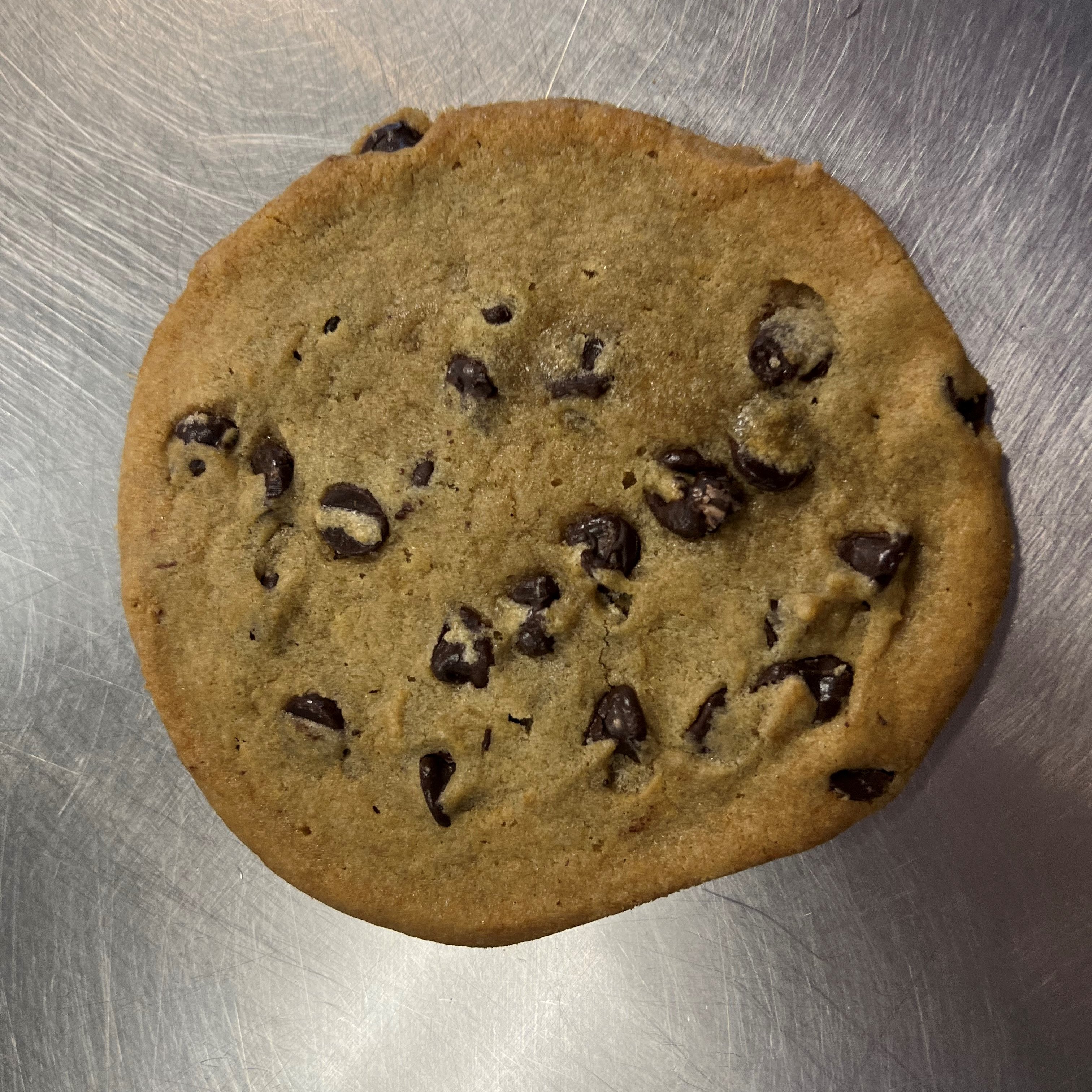 Order Large Fresh Chocolate Chip Cookie food online from Tom And Jerry store, Rockford on bringmethat.com