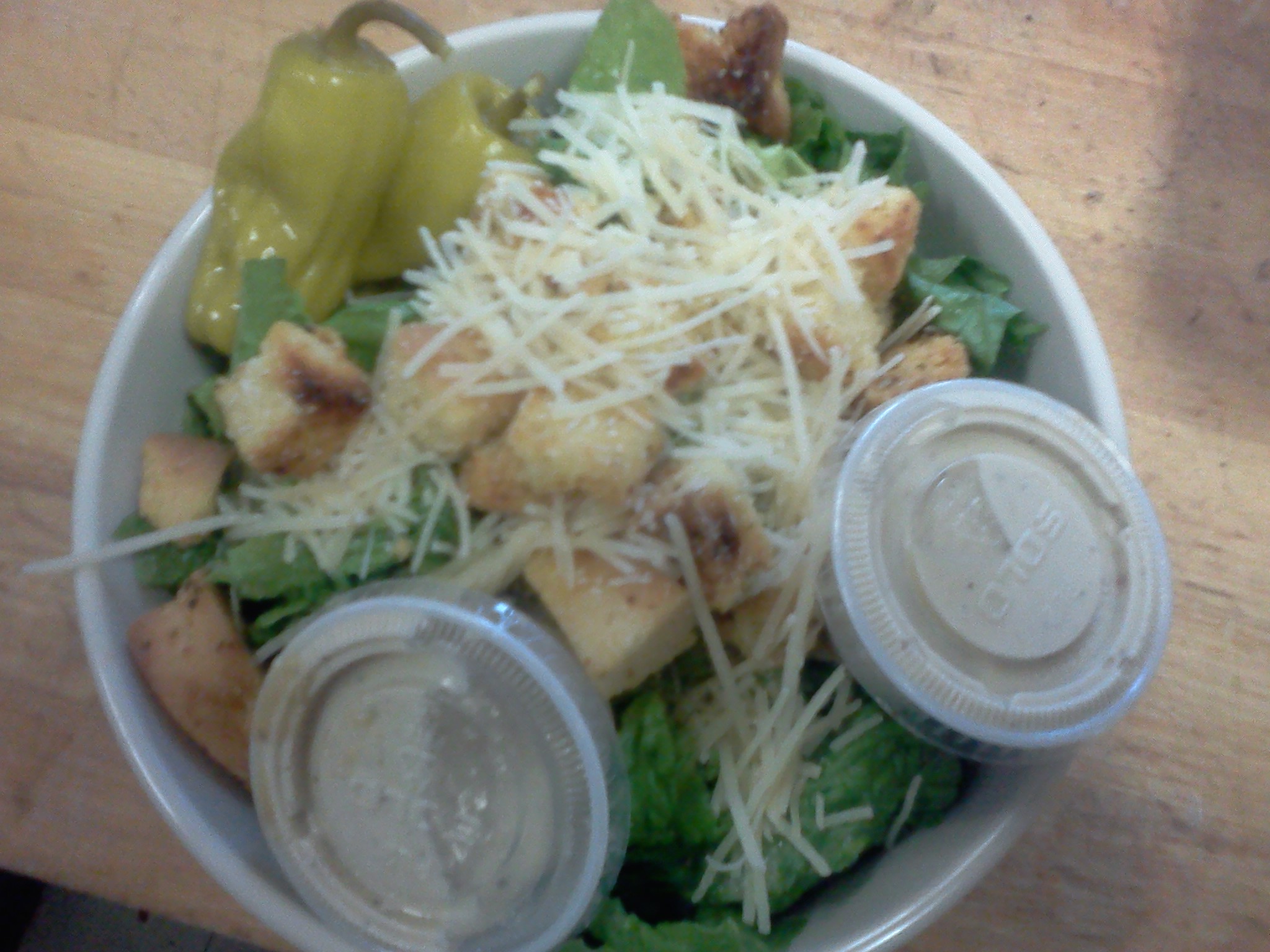 Order Caesar Salad food online from Mojo Pizza & Pub store, Decatur on bringmethat.com