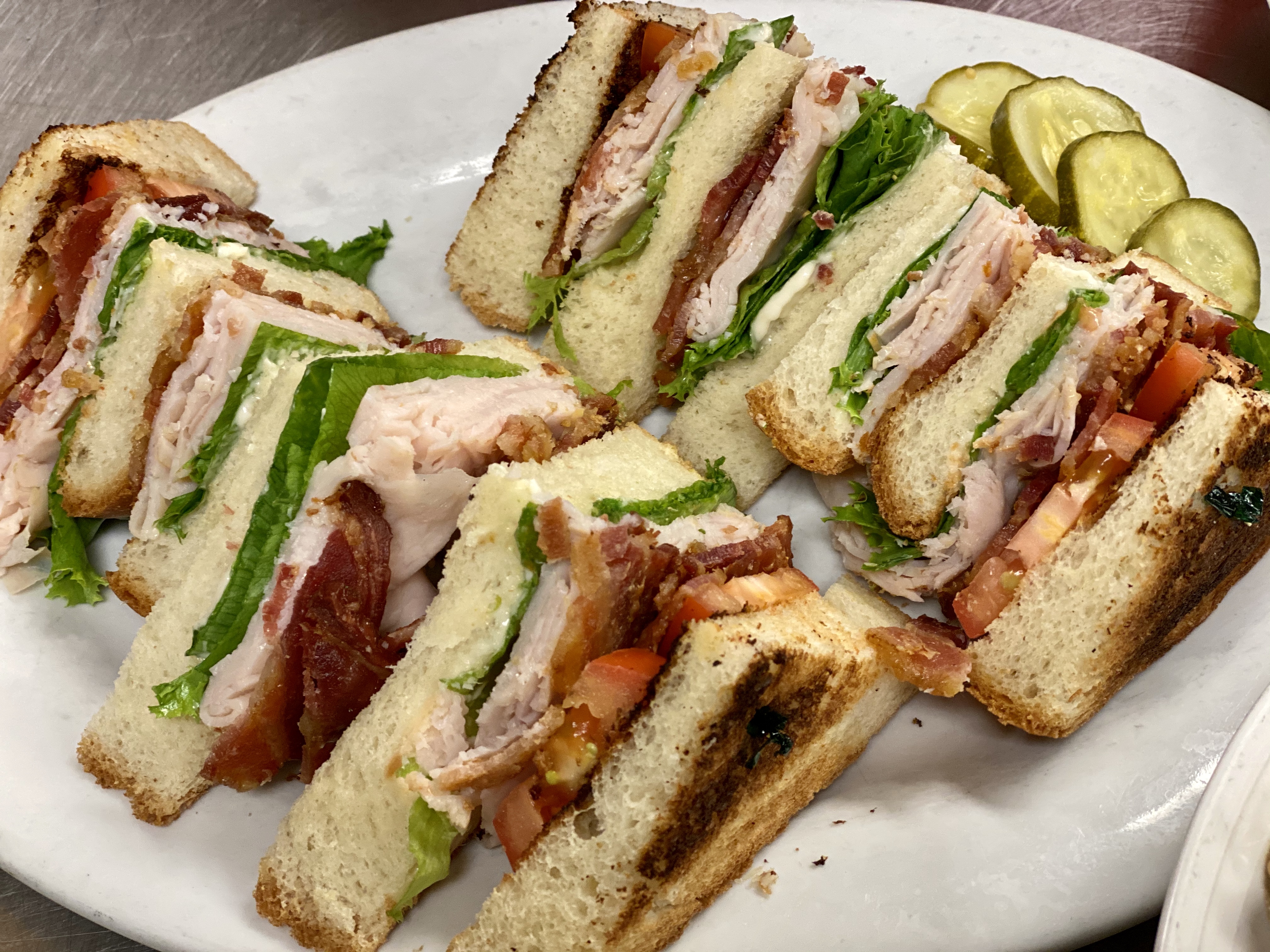 Order Club Sandwich food online from Tv Deli & Diner store, Trenton, MI on bringmethat.com