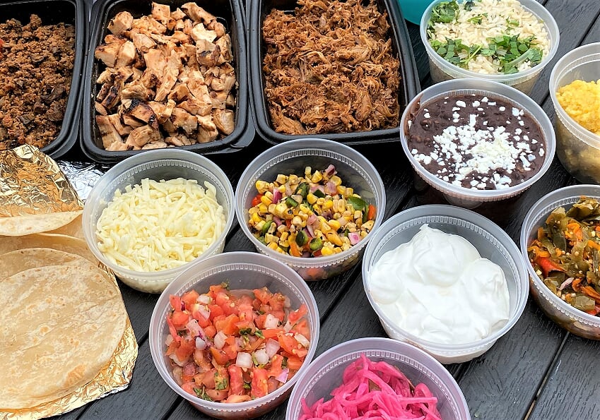 Order Build Your Own Street Taco Pack food online from Blue Mesa Grill store, Addison on bringmethat.com