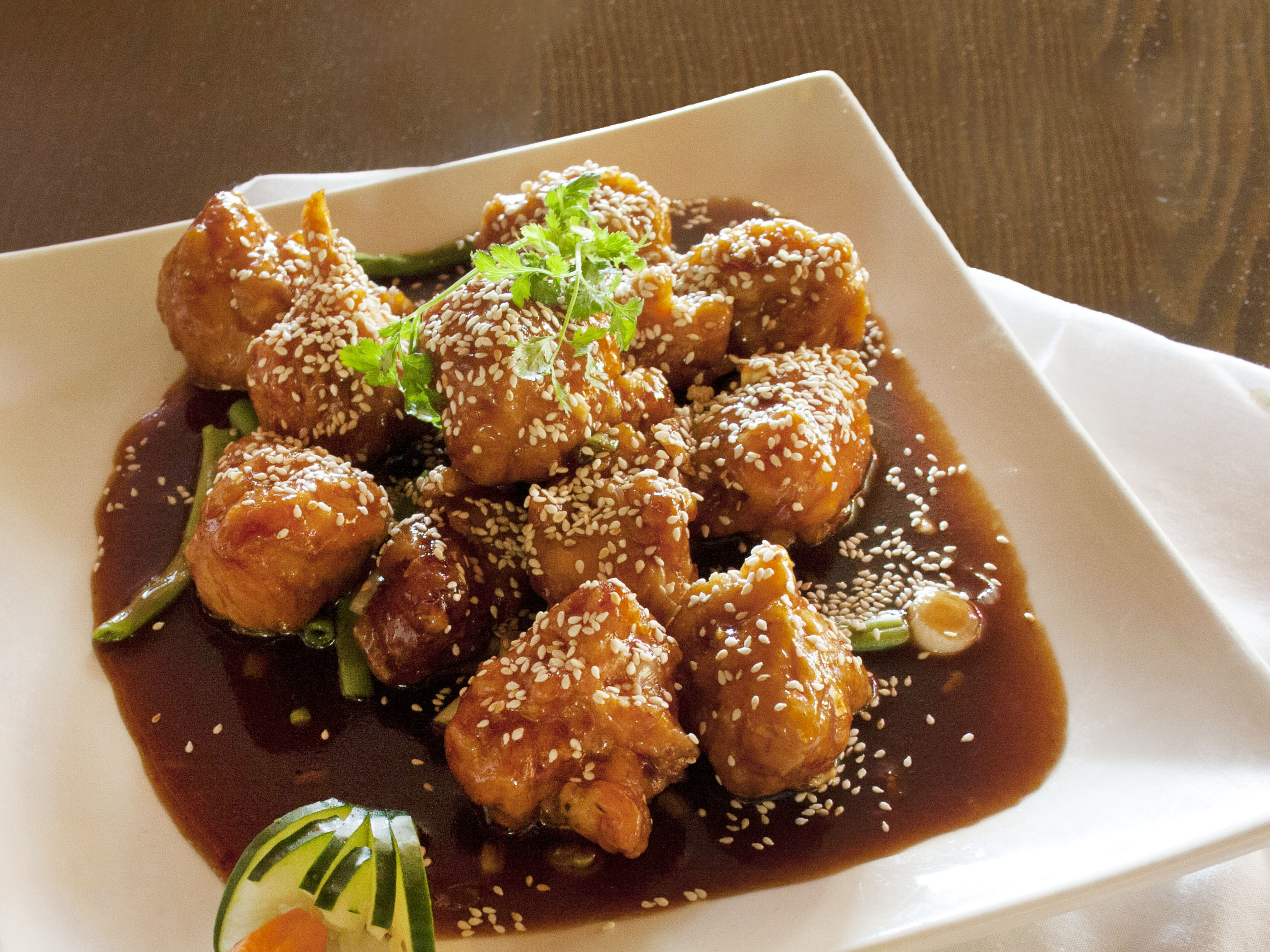 Order Sesame Chicken food online from Wild Ginger Asian Bistro store, Lancaster on bringmethat.com