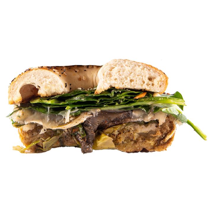 Order S3 Mushroom Swiss food online from Town Center Cold Pressed store, Virginia Beach on bringmethat.com
