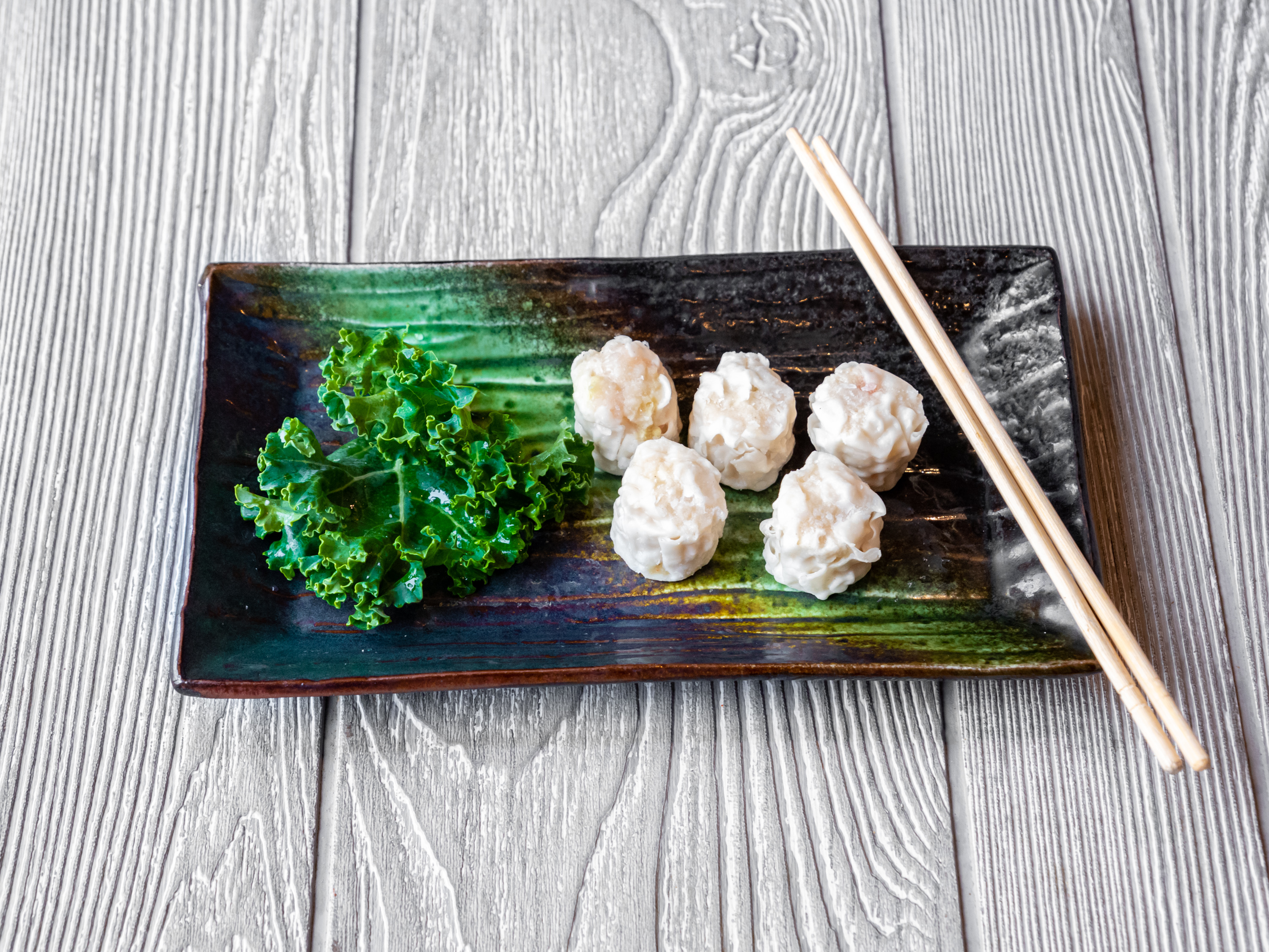 Order Steamed Shrimp Shumai food online from Samurai Japanese Restaurant store, Bryn Mawr on bringmethat.com