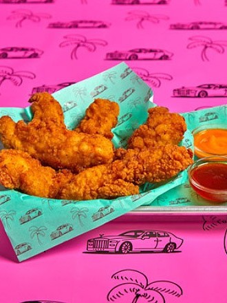 Order Six Crispy Tenders food online from Another Wing By Dj Khaled store, Union City on bringmethat.com