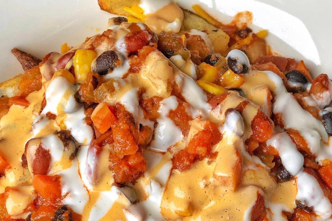 Order Chili Cheese Fries food online from Sage Plant Based Bistro & Brewery store, Culver City on bringmethat.com
