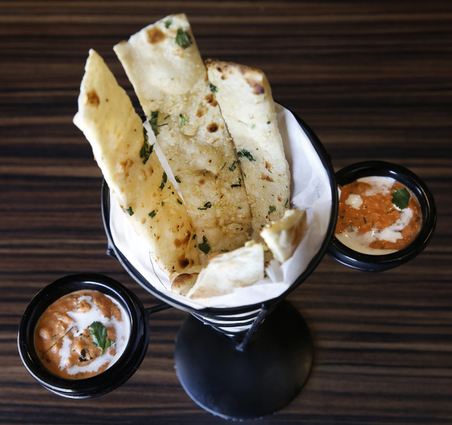 Order Naan Makhani food online from Mint Indian Bistro store, Las Vegas on bringmethat.com