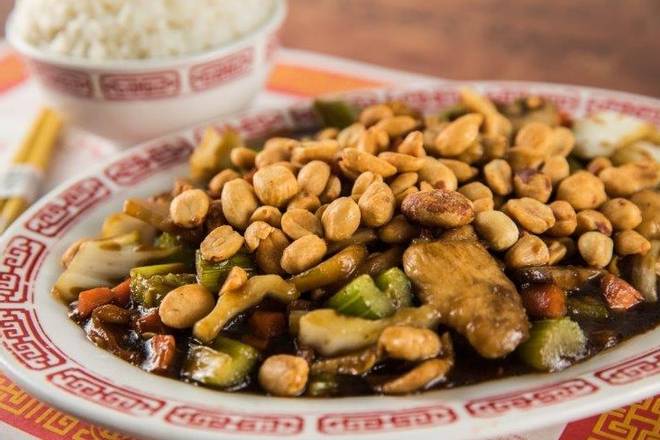 Order Kung Pao Pork food online from Golden Gate Restaurant store, Waukesha on bringmethat.com