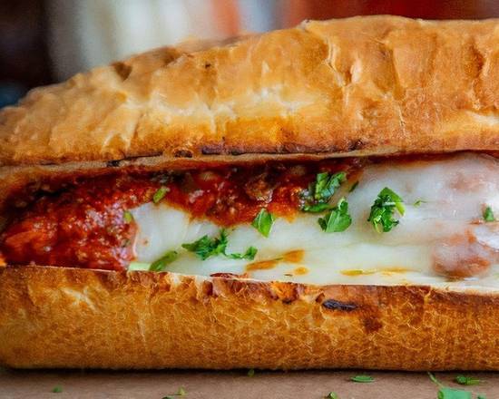 Order Chicken Parmesan Sandwich food online from Anthony's Pizzeria store, Houston on bringmethat.com